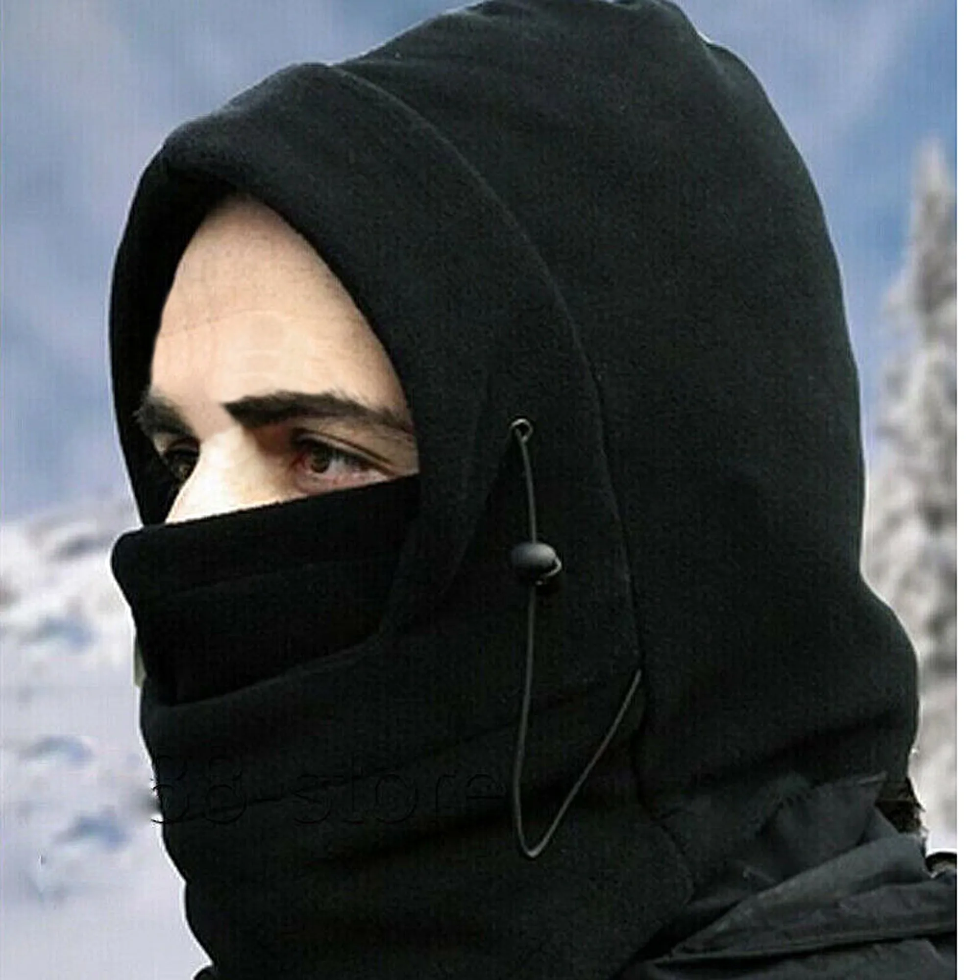 Winter Warm Hooded Fleece Balaclava