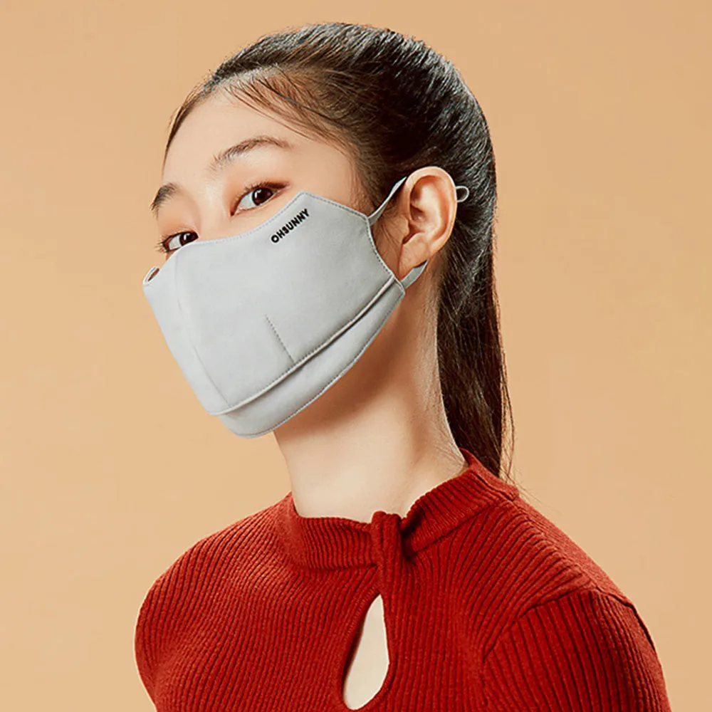 Winter Warm Mask Mouth-Opened Face Cover for Women