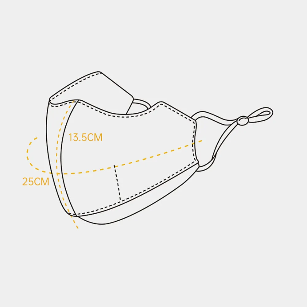Winter Warm Mask Mouth-Opened Face Cover for Women