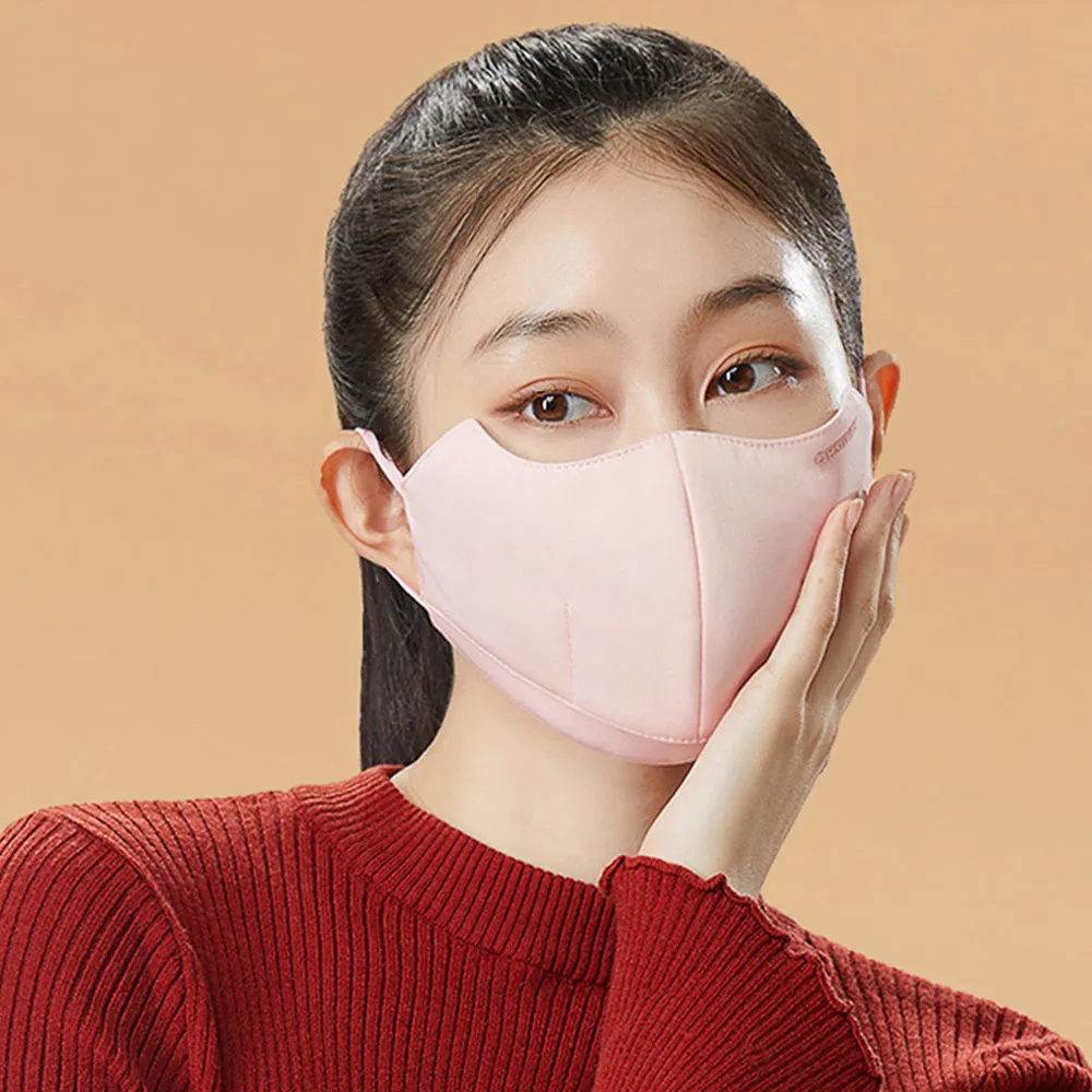 Winter Warm Mask Mouth-Opened Face Cover for Women