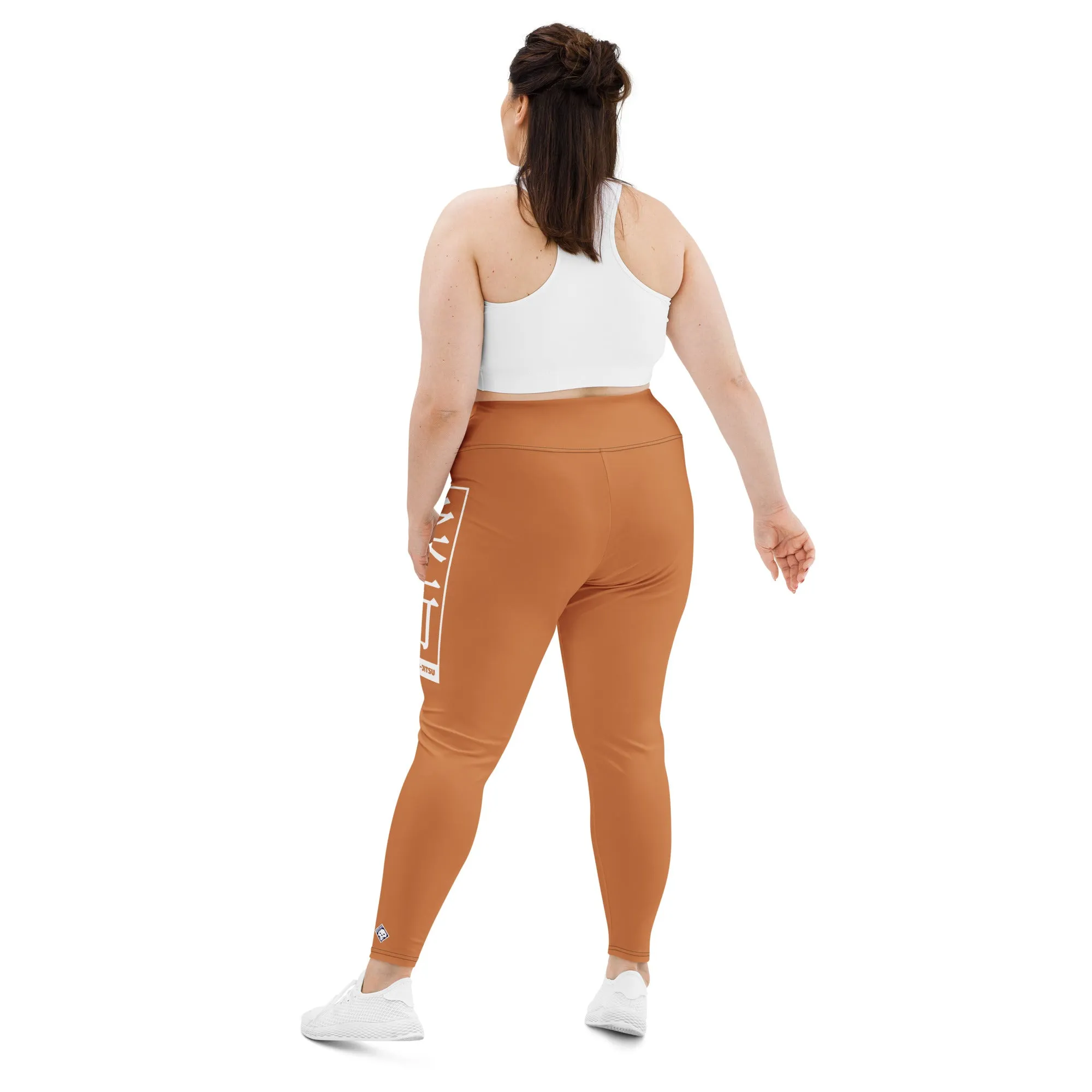 Women's Plus Size Yoga Pants Workout Leggings For Jiu Jitsu 007 - Raw Sienna