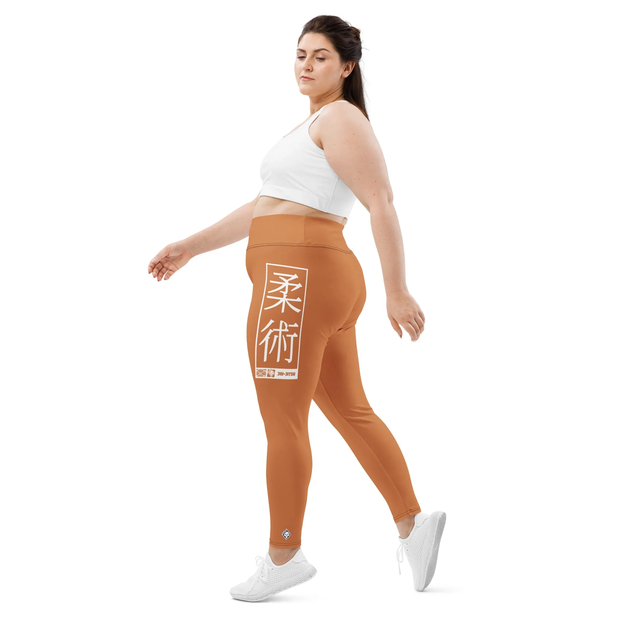 Women's Plus Size Yoga Pants Workout Leggings For Jiu Jitsu 007 - Raw Sienna
