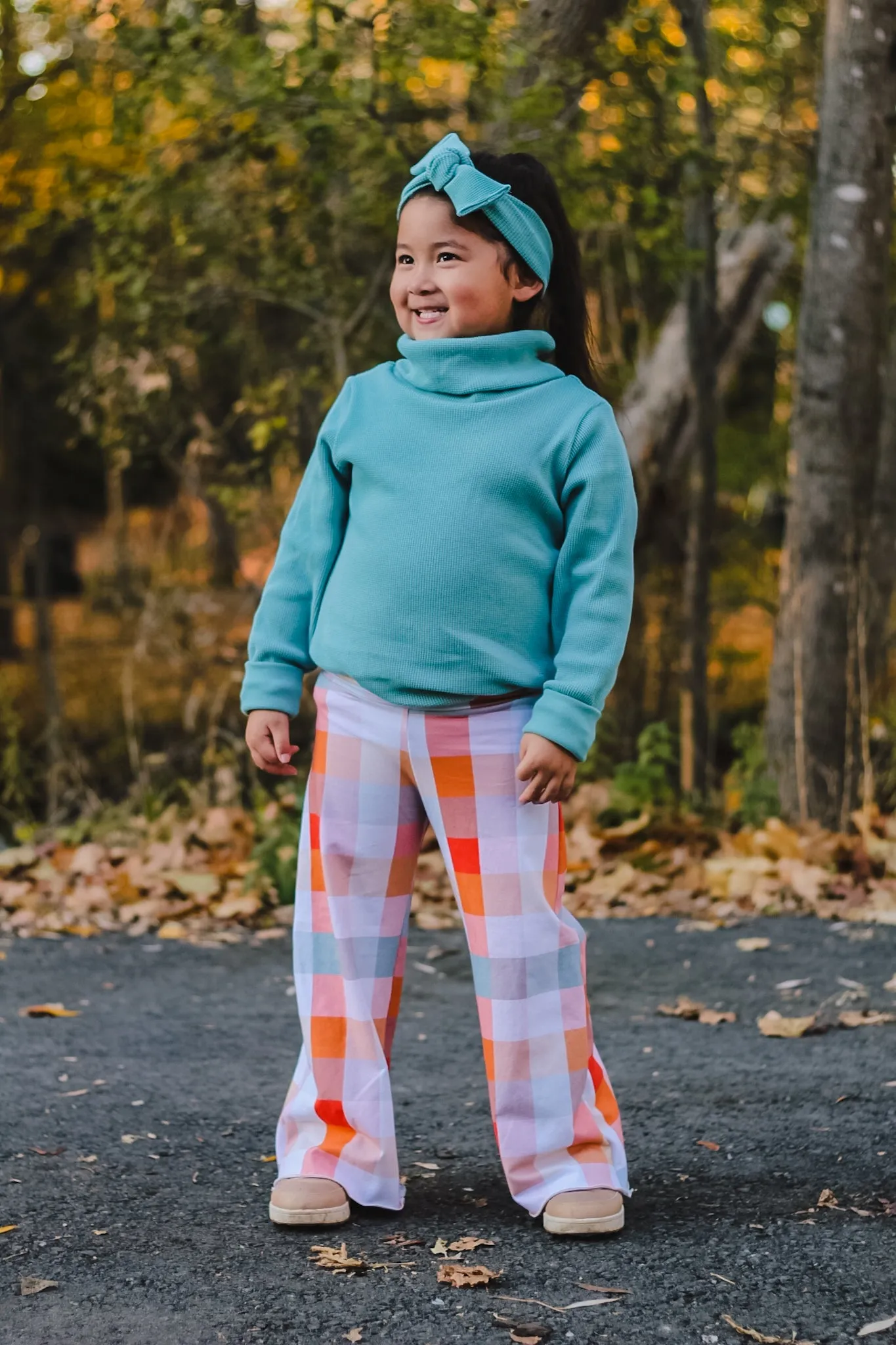 Youth Daphne Bells, Wide Leg and Flare Pants Digital Sewing Pattern Sizes NB-16Y