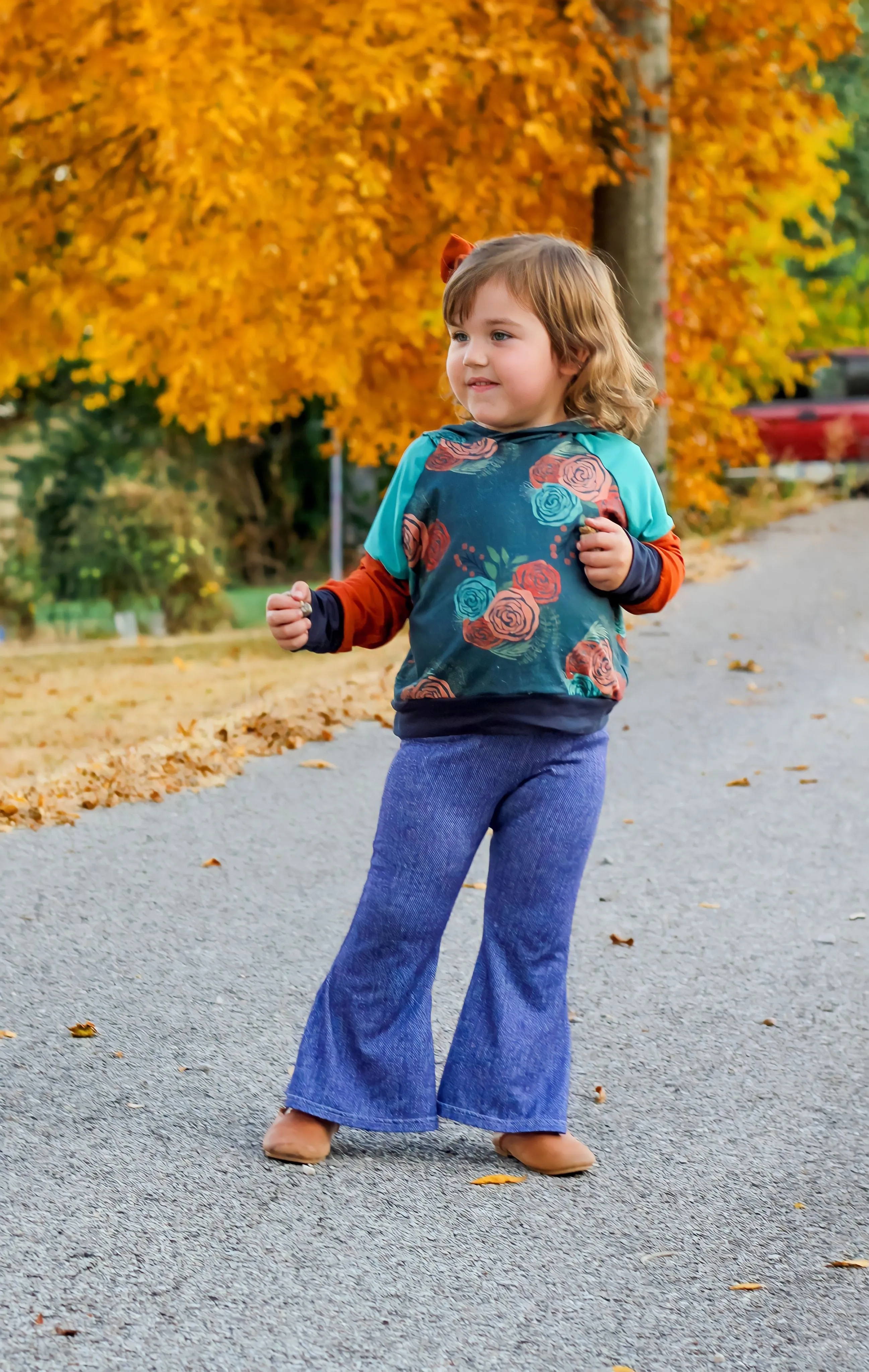 Youth Daphne Bells, Wide Leg and Flare Pants Digital Sewing Pattern Sizes NB-16Y