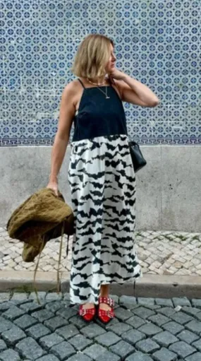 Zebra Rita Dress by Studio Remade